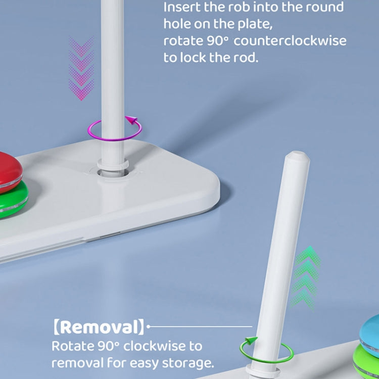 Qiyi Tower of Hanoi Puzzle Geometric Stacker Kids Developmental Toy,Style:, 6 Layers, 8 Layers, 10 Layers