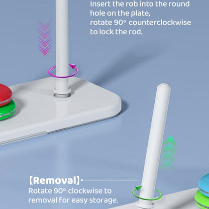 Qiyi Tower of Hanoi Puzzle Geometric Stacker Kids Developmental Toy,Style:, 6 Layers, 8 Layers, 10 Layers