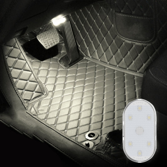 Car Lighting Reading Light LED Touch Sensing Ambient Light, Style:, White, Ice Blue, Blue, Pink Purple, Colorful