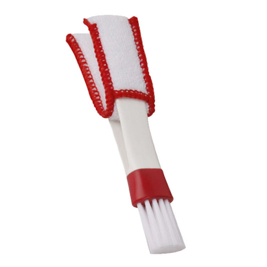 Brosse de lavage de voiture Douce, moyeu multifonction, outil de dépoussiérage, Brosse de sortie d'air rouge et blanc, Brosse de sortie d'air rouge et gris, Brosse éponge rouge, Brosse à roues rouge