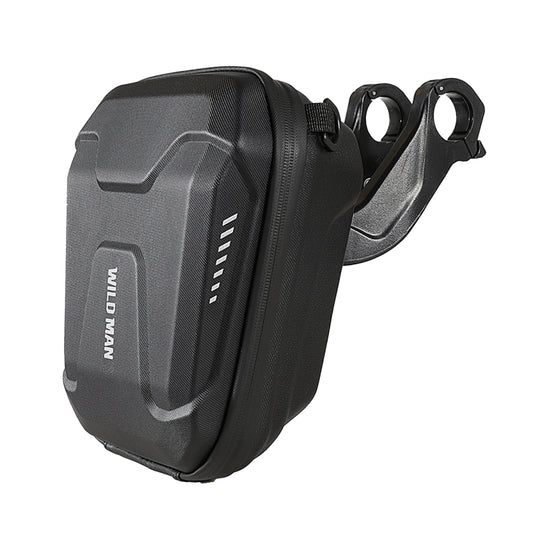 Sacoche de Guidon de Vélo Rigide en EVA WILD MAN E8 3L, E8 (Noir)
