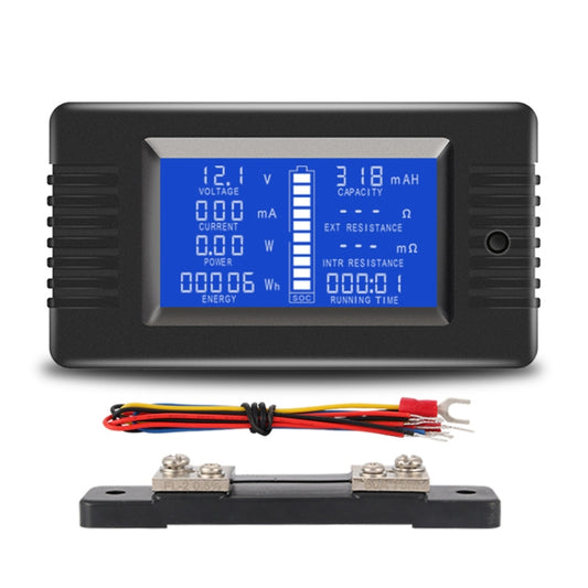 DC 0-200V spanningsstroom batterijtester, PZEM-015 met 50A shunt, PZEM-015 met 100A shunt, PZEM-015 met 200A shunt, PZEM-015 met 300A shunt, PZEM-015 zonder shunt