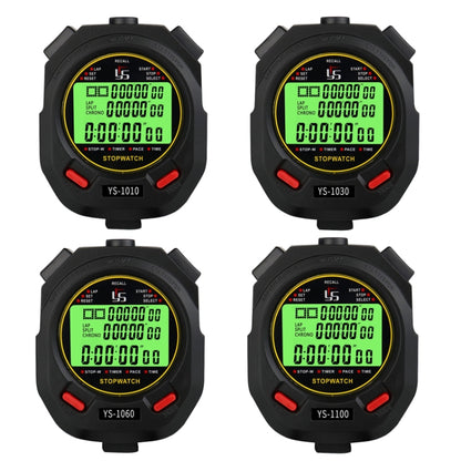 YS 3 Rows Display Luminous Stopwatch Timer Training Referee Stopwatch, Style:, YS-1010 10 Memories, YS-1030 30 Memories, YS-1060 60 Memories, YS-1100 100 Memories