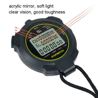 YS Stopwatch Timer Training Fitness Competition Stopwatch, Style:, YS-7100 100 Memories(Black), YS-710 10 Memories(Black), YS-730 30 Memories(Black), YS-760 60 Memories(Black), YS-7120 120 Memories(Black)