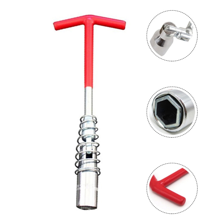 Jeu de 4 clés à douille pour bougies de voiture, outil de démontage universel, style : courte de 16 mm, courte de 21 mm