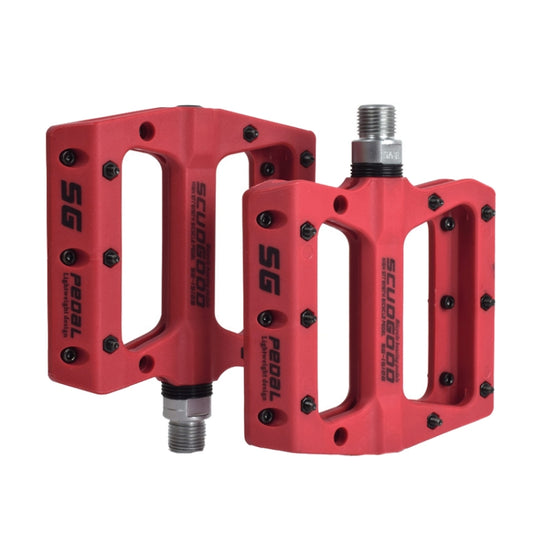 FMFXTR Mountain Bicycle Pedal Nylon Fiber Bearing Non-Slip Pedal, SG-12B