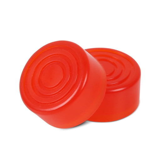 10 PCS JT1808 Electric Guitar Tuner Pedal Cap, Yellow, Red, Purple, Green, Orange, Deep Blue, Light Blue, Black