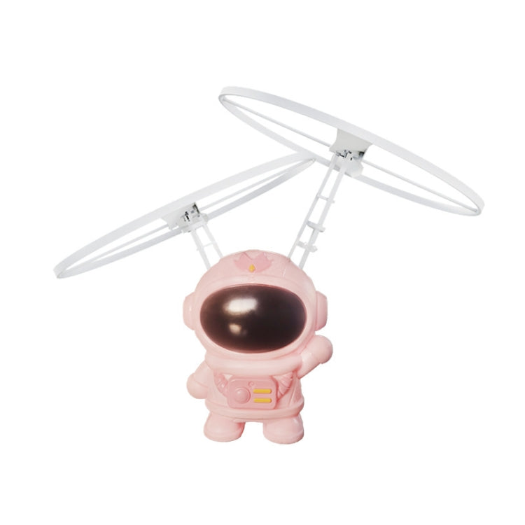 Jouet Lumineux pour Enfants en Acier à Induction, Gyroscope de Robot Aéronef, Astronautes Bleus, Astronaute Rose, Astronautes Blancs, Vaisseau Spatial Cosmique, Explorateur Cosmique