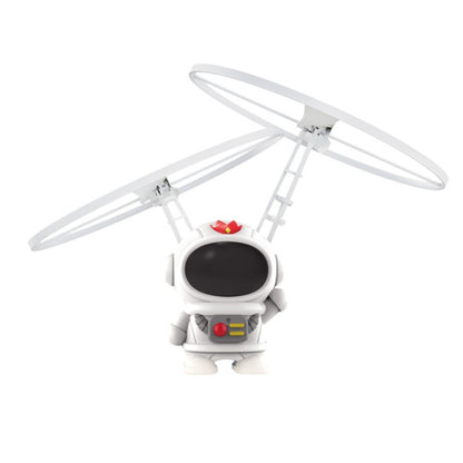 Jouet Lumineux pour Enfants en Acier à Induction, Gyroscope de Robot Aéronef, Astronautes Bleus, Astronaute Rose, Astronautes Blancs, Vaisseau Spatial Cosmique, Explorateur Cosmique