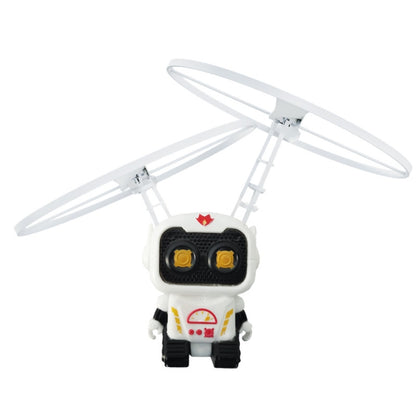 Jouet Lumineux pour Enfants en Acier à Induction, Gyroscope de Robot Aéronef, Astronautes Bleus, Astronaute Rose, Astronautes Blancs, Vaisseau Spatial Cosmique, Explorateur Cosmique