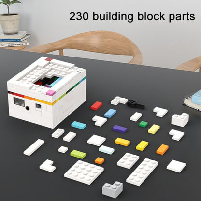 BuildMoc Jouets de blocs à emboîtement boîte de décryptage Rainbow Road, BuildMoc Blocs à emboîtement