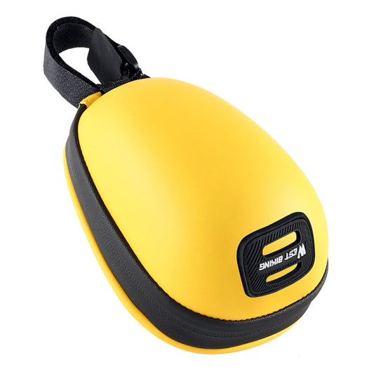 WEST BIKING Sacoche de Selle Mini Coque Rigide pour Vélo, Jaune, Noir, Gris