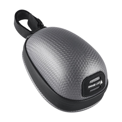 WEST BIKING Bicycle Mini Hardshell Tail Bag Saddle Bag, Yellow, Black, Grey