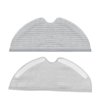 2 PCS Filter Replacement Accessories for Xiaomi Mijia Dreame 1C/2C, 1 PC Roller Brush, 2 Pairs Side Brush, 1 Pair Black Side Brush, 2 PCS Rag, 1 PC Universal Wheel, 1 PC Cover