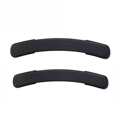 2 coussinets de remplacement pour Corsair Void Pro Elite, style : Coussinet de serre-tête, cuir protéiné noir, grille noire, grille inférieure grise, grille inférieure rouge, grille inférieure jaune, cuir sensoriel noir glacé, cuir d'agneau noir