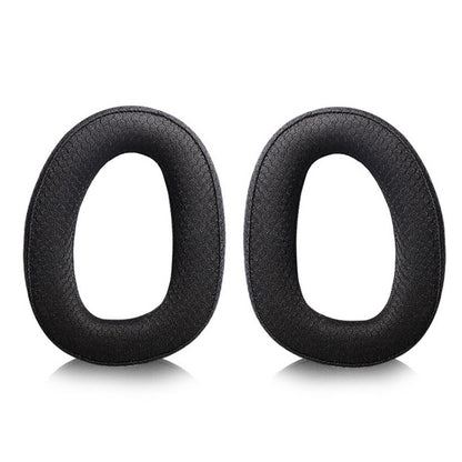 2 PCS Headphone Sleeve Cover for Sennheiser GSP300 GSP370 GSP350,Style:, Protein Skin, Lamb Leather, Black Head Beam, Red Head Beam, Blue Head Beam, Mesh Cloth