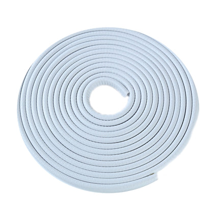 5m U-shaped Non-stick Car Rubber Seal Bumper, Black, White, Grey, Blue, Red