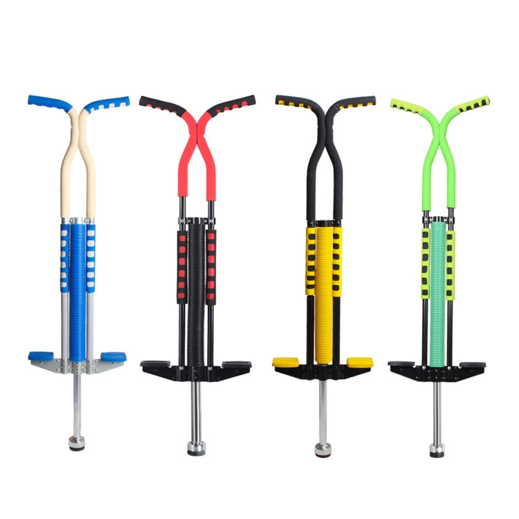 PN098 105cm Children Entertainment Bouncing Rod Toys, Blue White, Red Black, Yellow Black, Green Black
