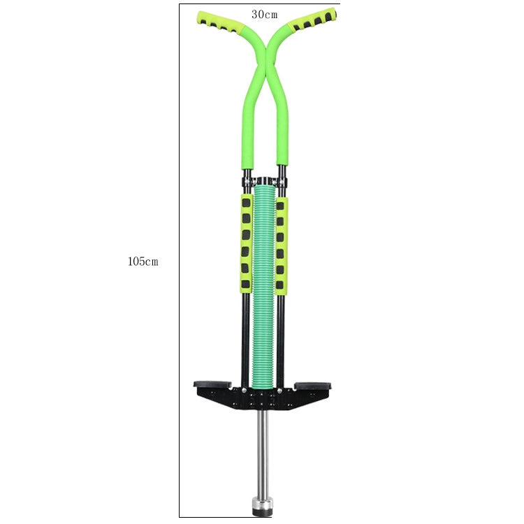 PN098 105cm Children Entertainment Bouncing Rod Toys, Blue White, Red Black, Yellow Black, Green Black