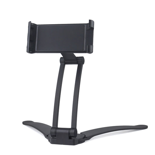 Support pliable pour téléphone et tablette PB-41E, noir et argent