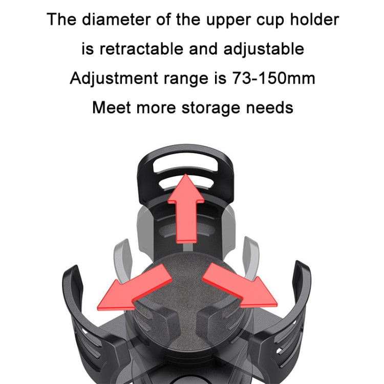 Car Multifunctional Retractable Rotating Water Cup Holder, SD-1048