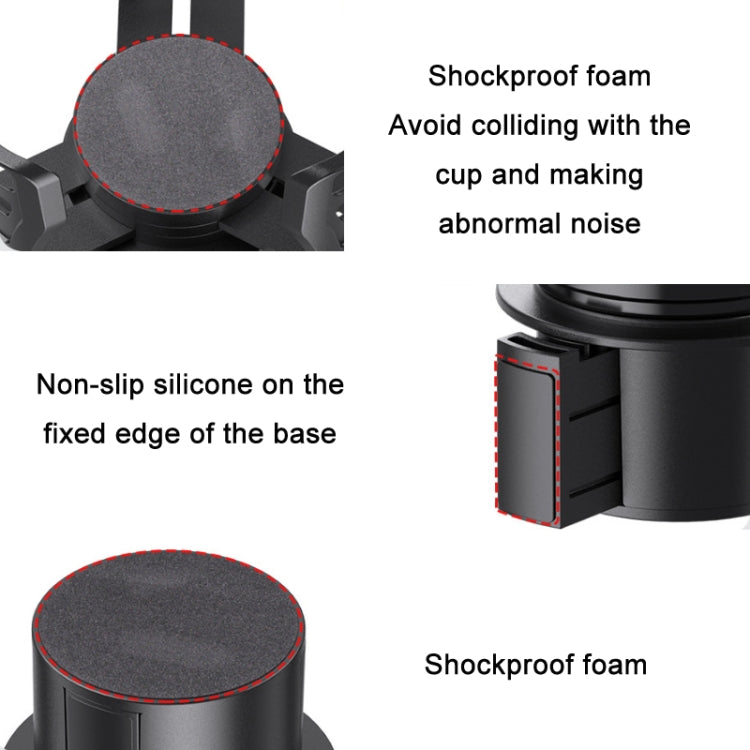 Car Multifunctional Retractable Rotating Water Cup Holder, SD-1048