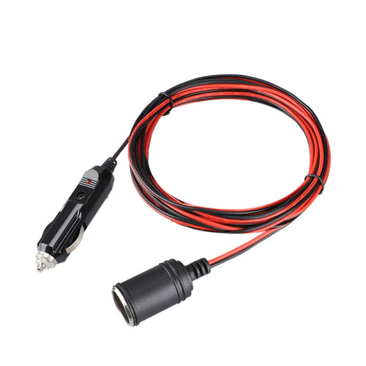 Rallonge pour allume-cigare de voiture 12-24V, longueur de câble 3,7 m, 12-24V longueur 370 cm