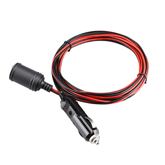 Rallonge pour allume-cigare de voiture 12-24V, longueur de câble 3,7 m, 12-24V longueur 370 cm