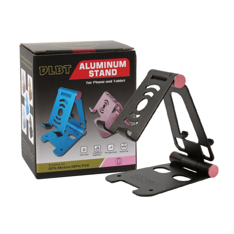 XY-02 Folding Live Aluminum Alloy Desktop Tablet Computer Mobile Phone Bracket, Blue, Gold, Silver, Black, Pink