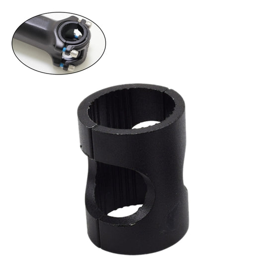 Manguito reductor FMFXTR para manillar de bicicleta, diámetro de 25.4 mm a 31.8 mm, color negro.