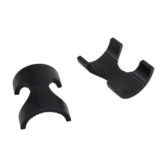 Manguito reductor FMFXTR para manillar de bicicleta, diámetro de 25.4 mm a 31.8 mm, color negro.