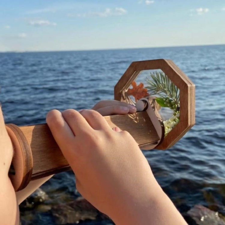 Jouet kaléidoscope rotatif en bois à fabriquer soi-même, Cadeau pour enfants, Kaléidoscope