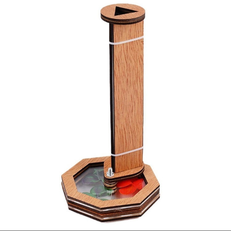 Jouet kaléidoscope rotatif en bois à fabriquer soi-même, Cadeau pour enfants, Kaléidoscope