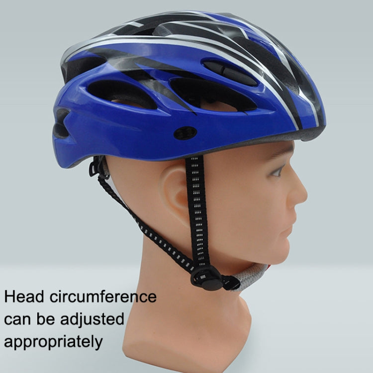 Unisex Cycling Bike One-piece Helmet, White Black Green, Fiber Black, White Orange, Blue Black, Yellow Black, Red Black, White Black