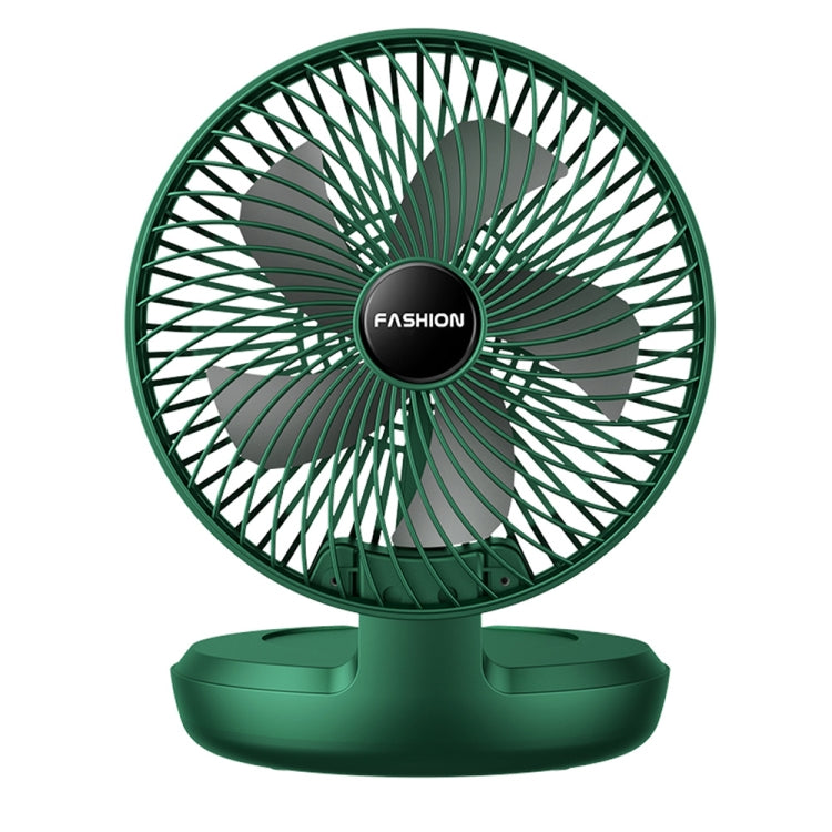 Mini ventilateur de bureau pliable portable pour la maison, 8 pouces blanc, 8 pouces vert