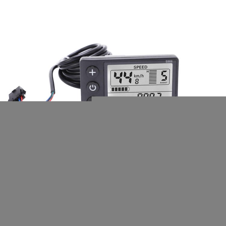 S866 Electric Bicycle Mountain Bike LCD Meter, A Type, B Type
