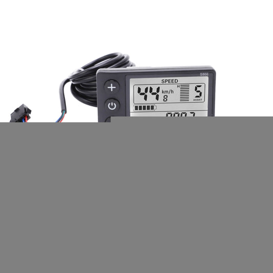 S866 Electric Bicycle Mountain Bike LCD Meter, A Type, B Type