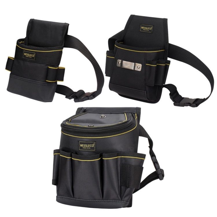 WESSLECO CL195 Sacs fourre-tout pour électricien Trousse à outils en tissu Oxford, Style:, CL195 Simple, CL195 Amélioré, CL195 Avec couvercle