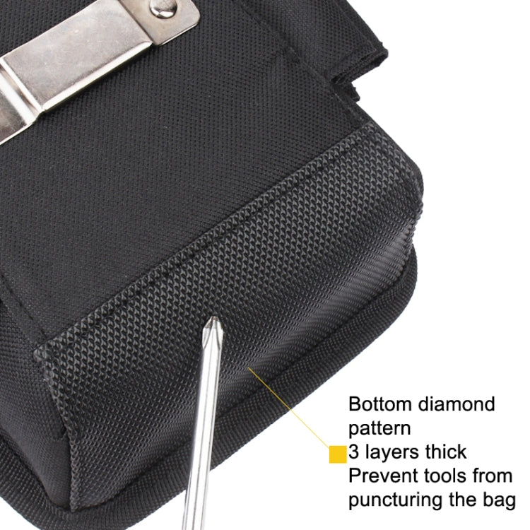 WESSLECO CL195 Sacs fourre-tout pour électricien Trousse à outils en tissu Oxford, Style:, CL195 Simple, CL195 Amélioré, CL195 Avec couvercle