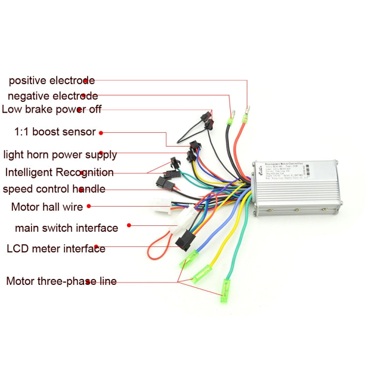 Contrôleur universel de vélo et trottinette électrique 866 250W 350W pouvant être équipé de compteurs de vitesse
