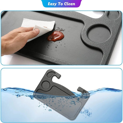 Multifunctional Car Dining Tray Steering Wheel Notebook Bracket, Multifunctional 42x29x3cm