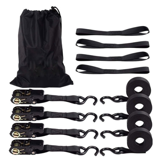 Motorcycle Car Fixed Cargo Ratchet Straps Trailer Tensioner, Cargo Ratchet Straps
