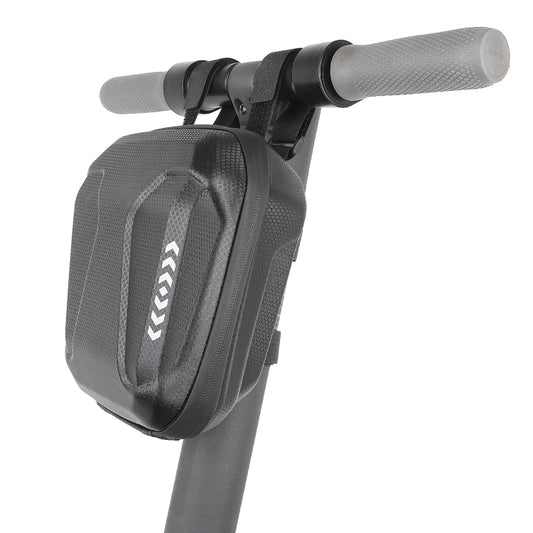 Sac de rangement pour trottinette électrique EVA coque rigide, sac de guidon de vélo d'équilibre, sac de guidon de vélo 2,5 L