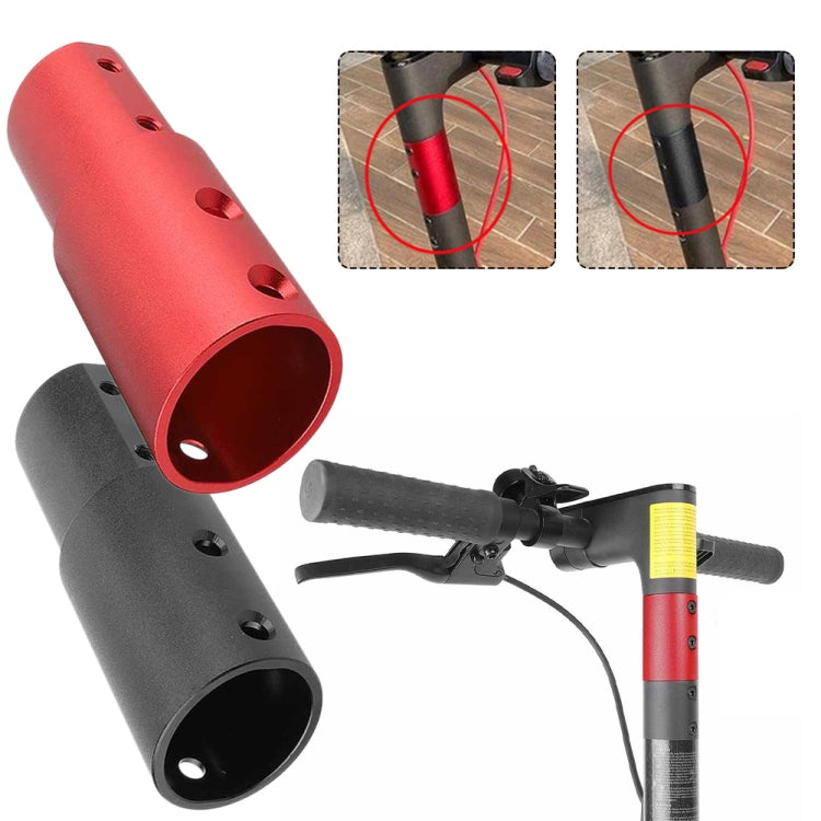 Rallonge de poteau en aluminium pour Xiaomi M365/M365Pro Pro2 1S, noir, rouge