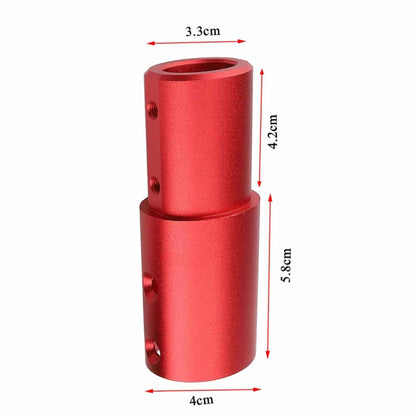 Rallonge de poteau en aluminium pour Xiaomi M365/M365Pro Pro2 1S, noir, rouge