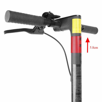 Rallonge de poteau en aluminium pour Xiaomi M365/M365Pro Pro2 1S, noir, rouge