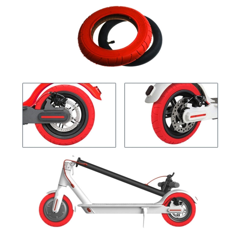 10 x 2 P1069 Pneu plein gonflable pour trottinette électrique XiaoMi Mijia M365 Pro,Style：, Pneu extérieur, Chambre à air