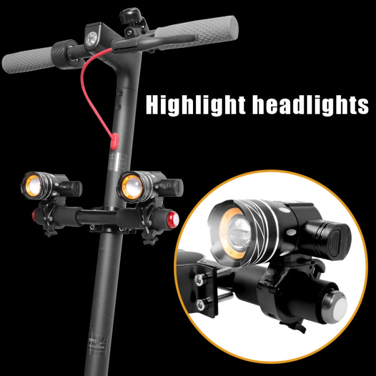 Phare avant LED T6 pour trottinette électrique, accoudoir éclairé, pour Xiaomi M365 /Pro, pour Ninebot Max G30