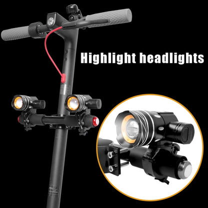 Phare avant LED T6 pour trottinette électrique, accoudoir éclairé, pour Xiaomi M365 /Pro, pour Ninebot Max G30