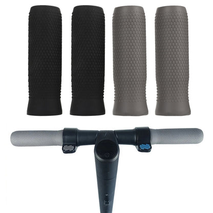 1 Paire de poignées de guidon en silicone, pour Ninebot ES1/ES2/ES3/ES4 (Gris), pour Ninebot ES1/ES2/ES3/ES4 (Noir), pour Ninebot G30 MAX (Noir), pour Ninebot G30 MAX (Gris)